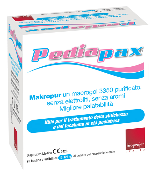 PEDIAPAX POLVERE 20 BUSTINE 13,125 G - Farmacia Mortise