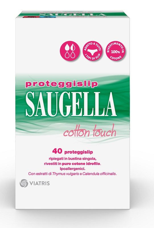SAUGELLA ASSORBENTI COTTON TOUCH PROTEGGISLIP 40 PEZZI - Farmacia Mortise
