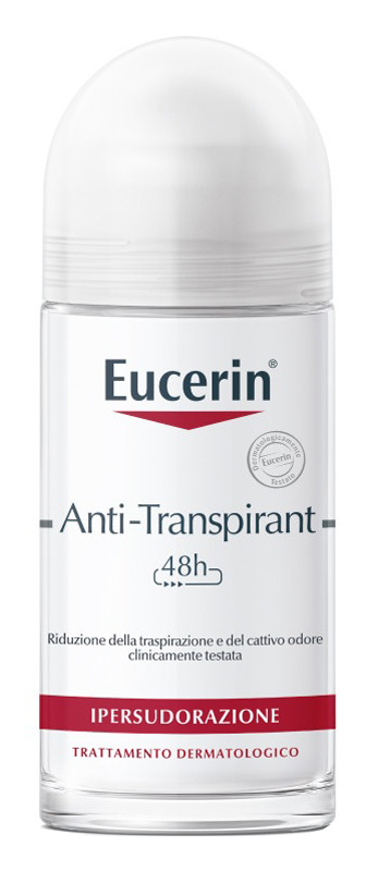 EUCERIN DEODORANTE ANTITRASPIRANT ROLL-ON 50 ML - Farmacia Mortise