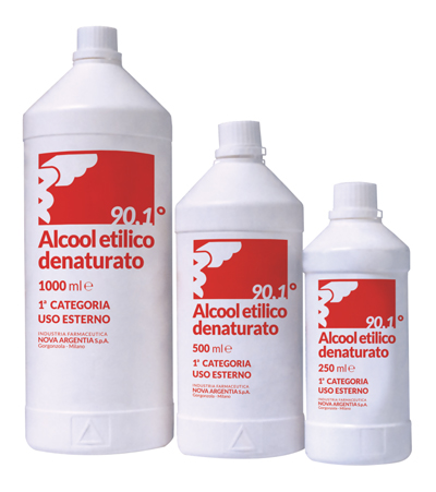 ALCOOL ETILICO DENATURATO 1 LITRO - Farmacia Mortise