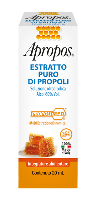 APROPOS ESTRATTO PURO PROPOLI 20 ML - Farmacia Mortise