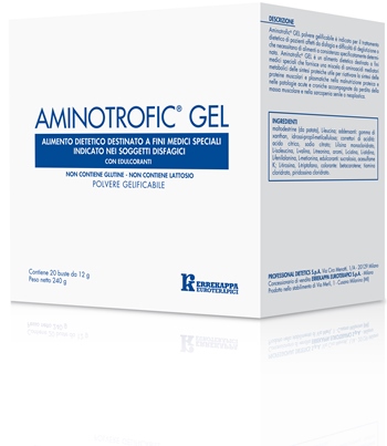 AMINOTROFIC GEL ALIMENTO DIETETICO A FINI MEDICI SPECIALI 20 BUSTINE 12 G - Farmacia Mortise