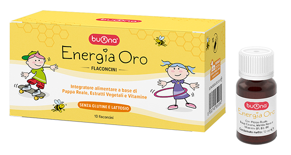 BUONA ENERGIA ORO 10 FLACONCINI DA 10 ML - Farmacia Mortise