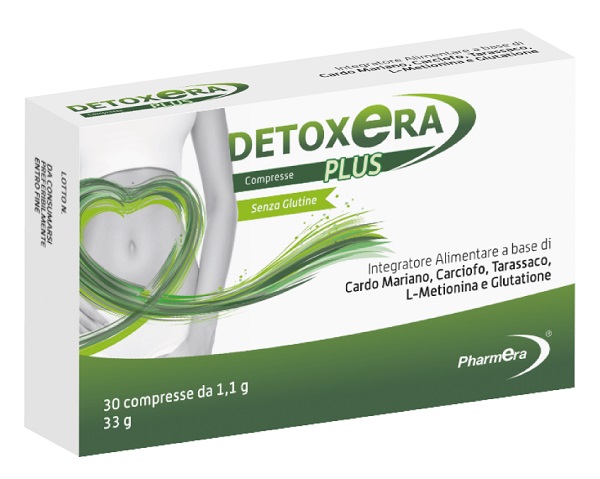 DETOXERA PLUS INTEGRATORE ALIMENTARE PER STIPSI E TRANSITO INTESTINALE 30 COMPRESSE - Farmacia Mortise