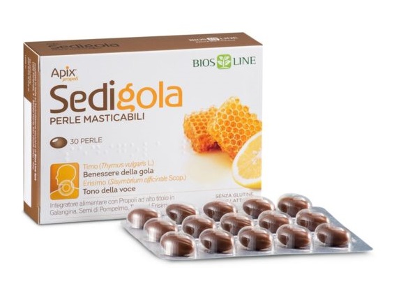 SEDIGOLA PERLE MASTICABILI 30 PERLE - Farmacia Mortise