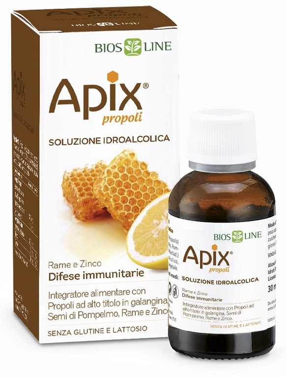 APIX PROPOLI SOLUZIONE IDROALCOLICA 30 ML BIOSLINE - Farmacia Mortise