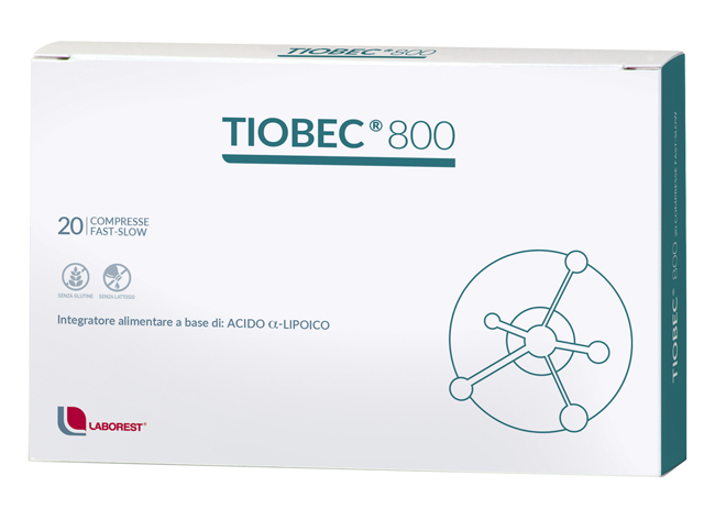 TIOBEC 800 20 COMPRESSE FAST-SLOW 36 G - Farmacia Mortise