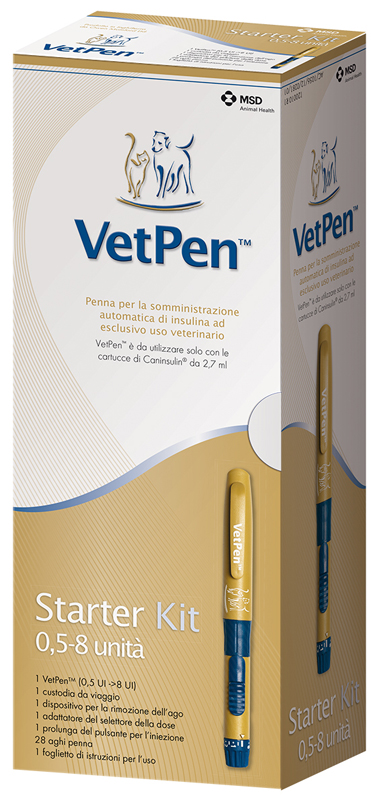 CANINSULIN VET PEN 8 UI STARTER KIT - Farmacia Mortise