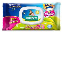 PAMPERS WIPES SOLE/LUNA SALVIETTINE 180 + 60 - Farmacia Mortise