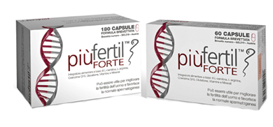 PIU' FERTIL FORTE 180 CAPSULE - Farmacia Mortise