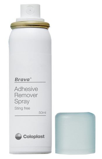 BRAVA SPRAY REMOVER PER DISTACCO DOLCE ADESIVI E DISPOSITIVI PER STOMIA 50 ML - Farmacia Mortise