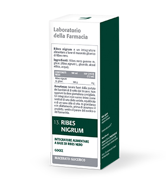 LABORATORIO DELLA FARMACIA RIBES NIGRUM MACERATO GLICERICO 50 ML - Farmacia Mortise