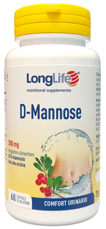 LONGLIFE D-MANNOSE 60 CAPSULE - Farmacia Mortise