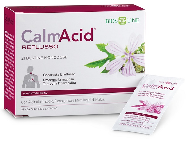 BIOSLINE CALMACID REFLUSSO 21 BUSTINE MONODOSE - Farmacia Mortise
