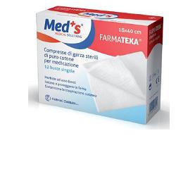 GARZA COMPRESSA MEDS FARMATEXA OCULARE 10 PEZZI - Farmacia Mortise