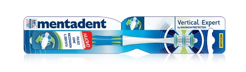 MENTADENT SPAZZOLINO VERTICAL EXPERT - Farmacia Mortise