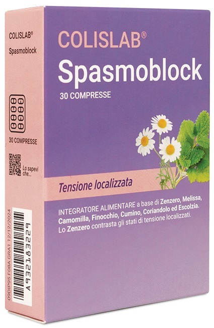 SPASMOBLOCK 30 COMPRESSE LINEA COLISLAB - Farmacia Mortise