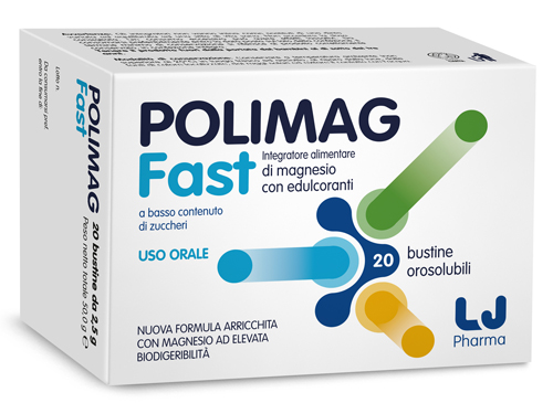 POLIMAG FAST 20 BUSTINE OROSOLUBILI - Farmacia Mortise
