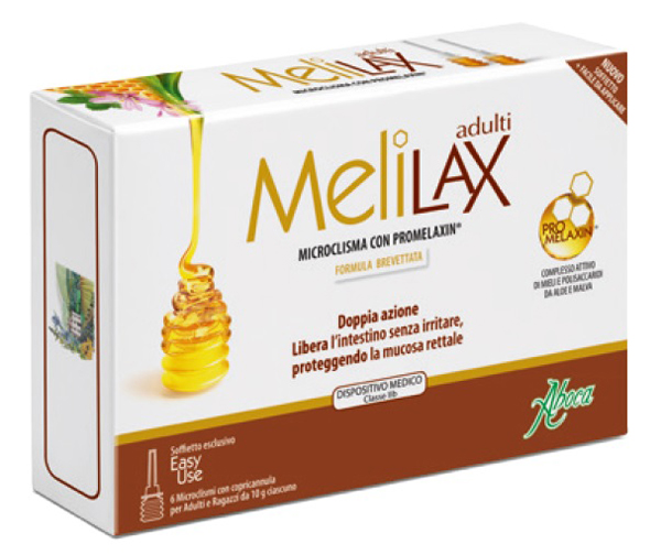 MELILAX ADULTI MICROCLISMI 6 PEZZI 10 G - Farmacia Mortise