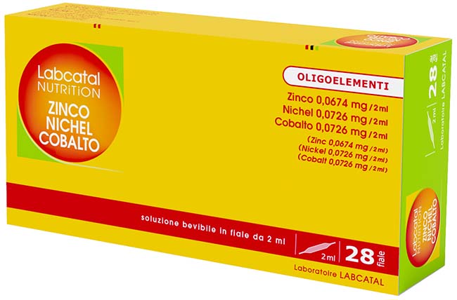 LABCATAL NUTRITION ZINCO/NICHEL/COBALTO 28 FIALE 2 ML - Farmacia Mortise