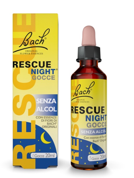 RESCUE ORIGINAL NIGHT SENZA ALCOL GOCCE 20 ML - Farmacia Mortise