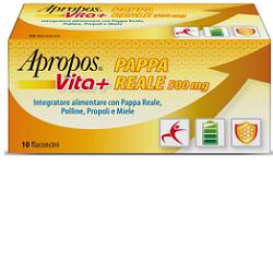 APROPOS VITA+ PAPPA REALE 500 MG 10 FLACONCINI 10 ML - Farmacia Mortise