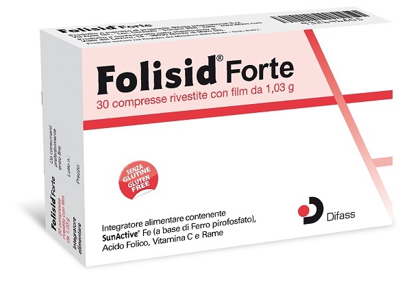 FOLISID FORTE 30 COMPRESSE 3,9 G - Farmacia Mortise