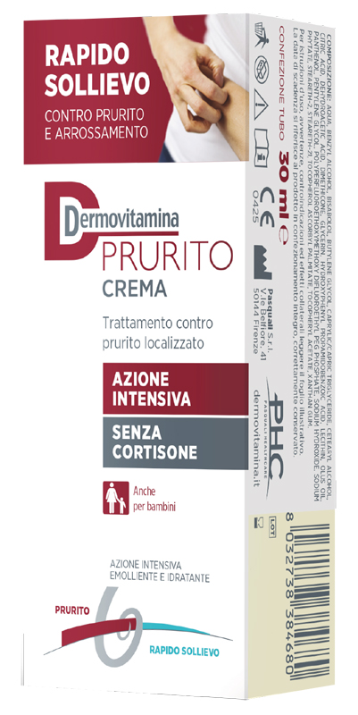 DERMOVITAMINA PRURITO CREMA AZIONE INTENSIVA SENZA CORTISONE 30 ML - Farmacia Mortise
