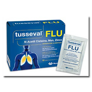 TUSSEVAL FLU 12 BUSTINE SOLUBILI - Farmacia Mortise