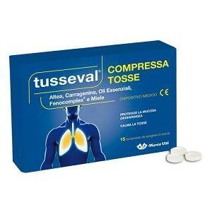 TUSSEVAL TOSSE 15 COMPRESSE - Farmacia Mortise