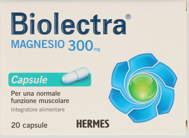 BIOLECTRA MAGNESIO 20 CAPSULE - Farmacia Mortise