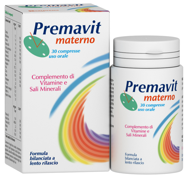 PREMAVIT MATERNO 30 COMPRESSE - Farmacia Mortise