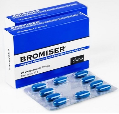 BROMISER 20 COMPRESSE 850 MG - Farmacia Mortise