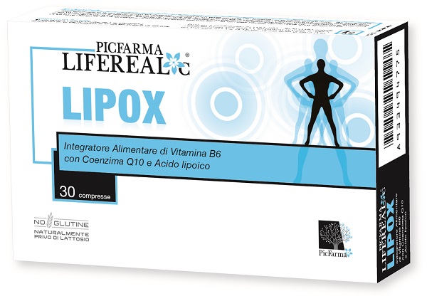PICFARMALIFEREAL C LIPOX 30 COMPRESSE - Farmacia Mortise