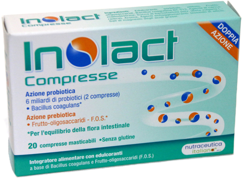 INOLACT 20 COMPRESSE MASTICABILI - Farmacia Mortise
