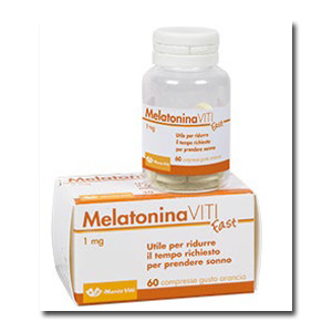 MELATONINA VITI FAST 1MG 60 COMPRESSE GUSTO ARANCIA - Farmacia Mortise