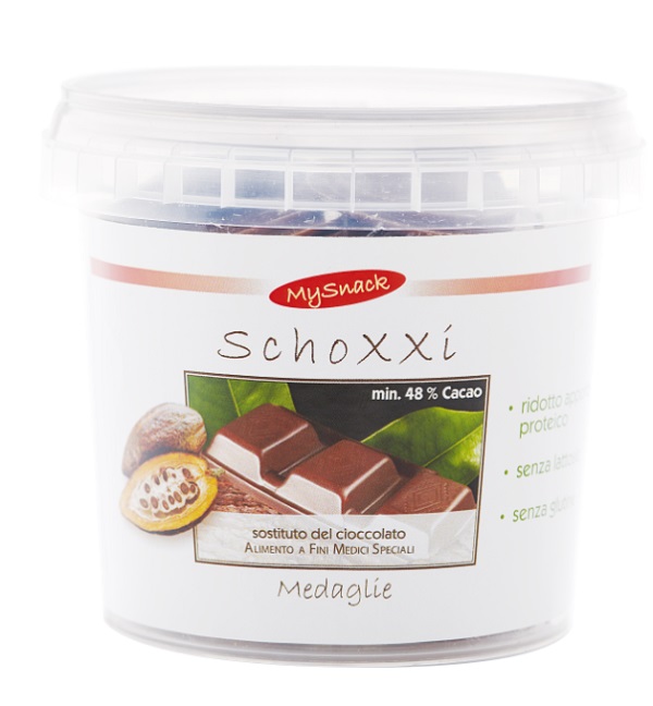 MY SNACK SCHOXXI MEDAGLIE CIOCCOLATO 180 G - Farmacia Mortise