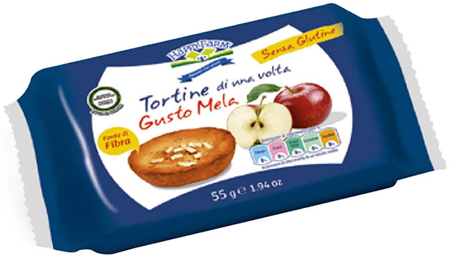 HAPPY FARM TORTINE MELA 55 G - Farmacia Mortise