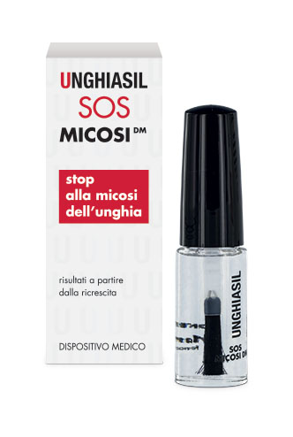 ANTIMICOTICO UNGHIASIL SOS MICOSI IN FLACONE DI VETRO 5 ML CON PENNELLO APPLICATORE + ASTUCCIO - Farmacia Mortise