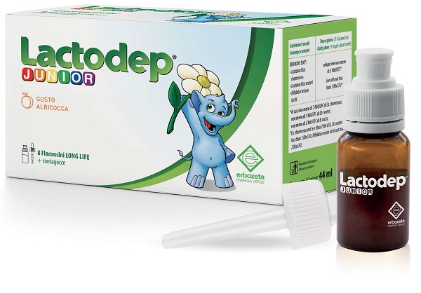 LACTODEP JUNIOR 8 FLACONCINI X 5,5 ML - Farmacia Mortise