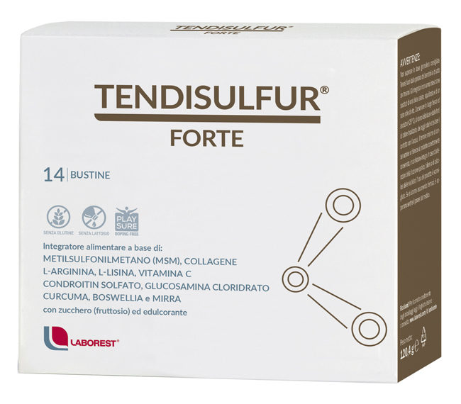 TENDISULFUR FORTE 14 BUSTE 119 G - Farmacia Mortise