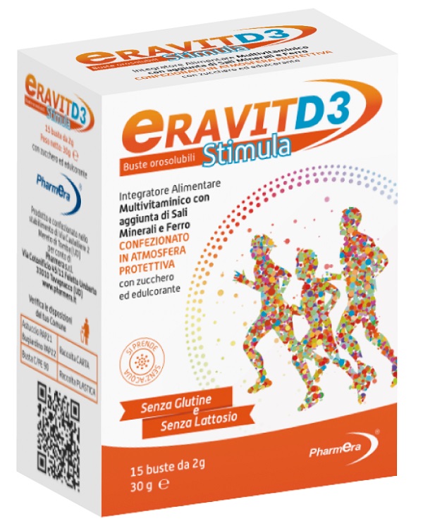 ERAVIT D3 STIMULA 15 BUSTINE STICK PACK 2 G - Farmacia Mortise