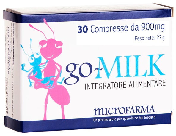 GO-MILK 30 COMPRESSE - Farmacia Mortise