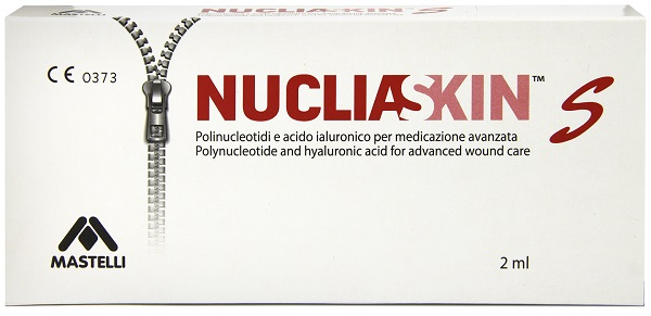 NUCLIASKIN S MEDICAZIONE AVANZATA BIOATTIVA TRATTAMENTO ULCERE E LESIONI CUTANEE FIALA-SIRINGA DA 2 ML - Farmacia Mortise