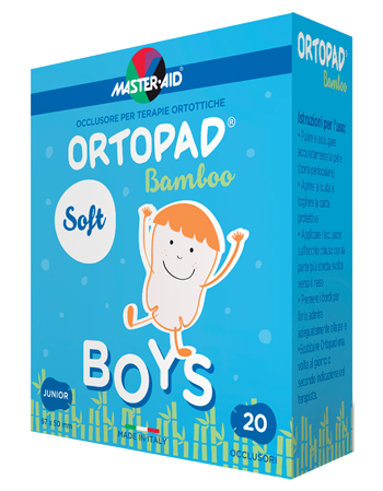 CEROTTO OCULARE PER ORTOTTICA ORTOPAD SOFT BOYS JUNIOR 20 PEZZI - Farmacia Mortise