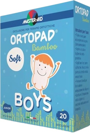 CEROTTO OCULARE PER ORTOTTICA ORTOPAD SOFT BOYS REGULAR 20 PEZZI - Farmacia Mortise