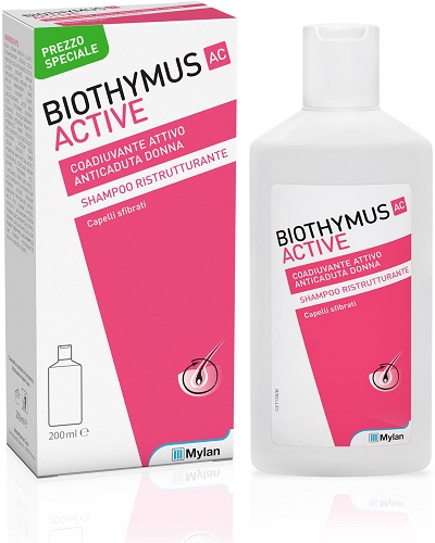 BIOTHYMUS AC ACTIVE SHAMPOO RISTRUTTURANTE DONNA 200 ML PREZZO SPECIALE - Farmacia Mortise