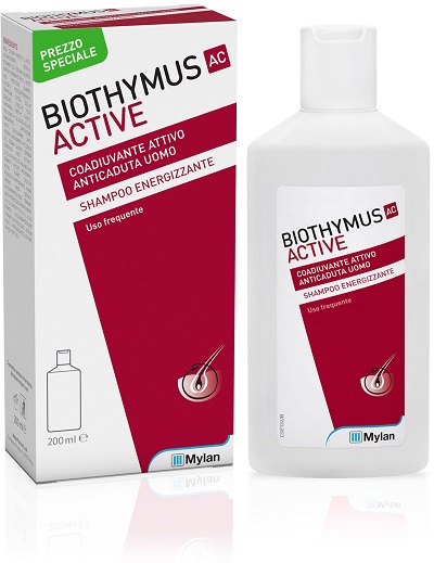 BIOTHYMUS AC ACTIVE SHAMPOO ENERGIZZANTE UOMO 200 ML PREZZO SPECIALE - Farmacia Mortise