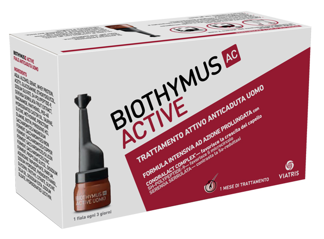 BIOTHYMUS AC ACTIVE TRATTAMENTO ATTIVO ANTICADUTA UOMO 10 FIALE 3,5 ML - Farmacia Mortise