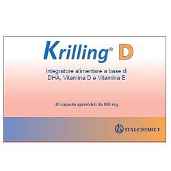 KRILLING D 30 CAPSULE - Farmacia Mortise
